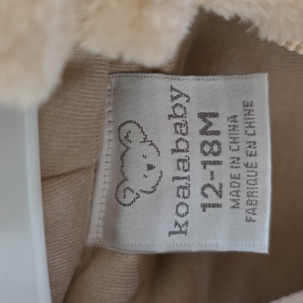 Plush Lion Halloween Costume or Warm Snuggly Coat Koala Brand 12-18M Tan & Brown - Picture 8 of 9
